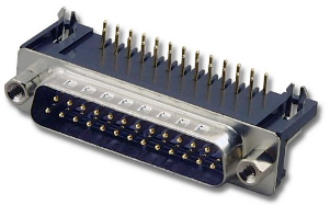 D-SUB Connector DB25 Male Right Angle